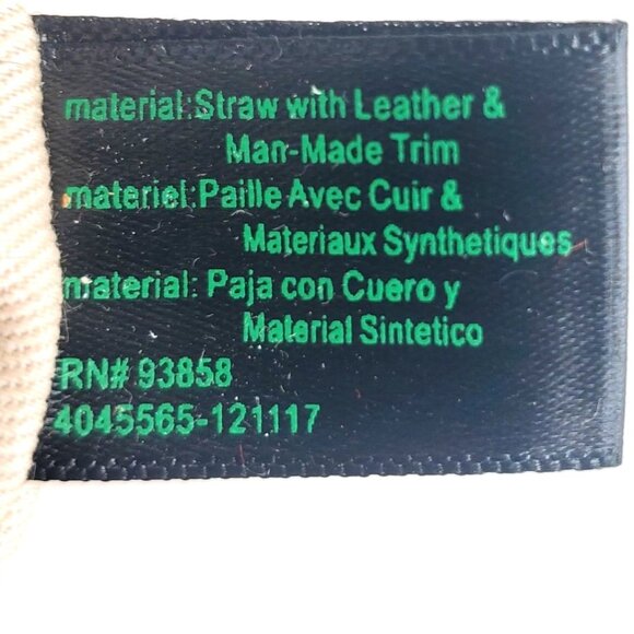 Sam Edelman Woven Gwendolyn Tote Handbag NWT Leather With Wood Handles Tassle - Picture 11 of 15